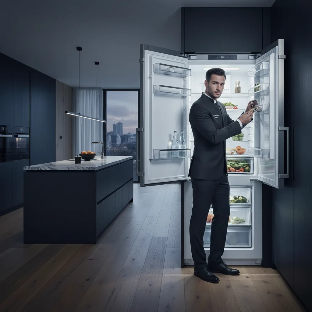 Technician at work